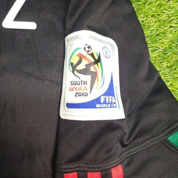 Marquez Mexico 2010 WORLD CUP Away Black Soccer Jersey Shirt M SKU# P41397 - Picture 7 of 8